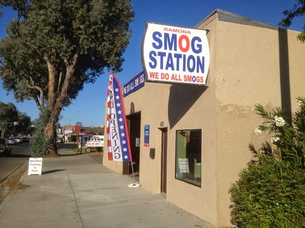 Ramona-smog-station